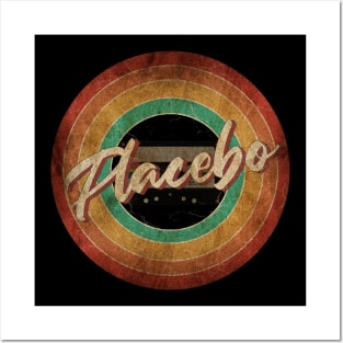 Placebo Vintage Circle Art Posters and Art
